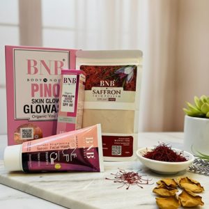 BNB Pink Skincare Glow Kit- Natural & Organic source - Healthy, Natural Skin care- Organic Radiance Formula
