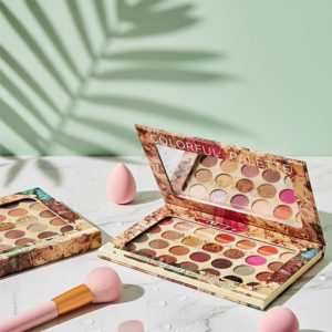 Miss Rose Professional 35 Color Eyeshadow Palette – Gloss & Matte Shades Professional Matte & Gloss Finish Long-Lasting Gloss & Matte Makeup Palette