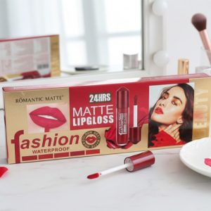 Romantic Matte Fashion Lip Gloss – Waterproof 24H Long-Lasting Color | Smooth & Stylish Finish